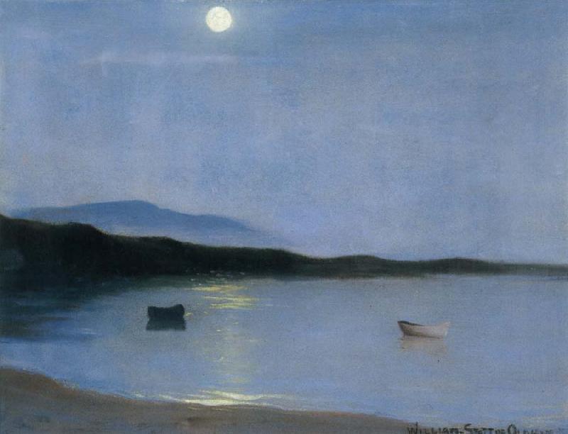 William Stott of Oldham Summer Moonlight oil painting image